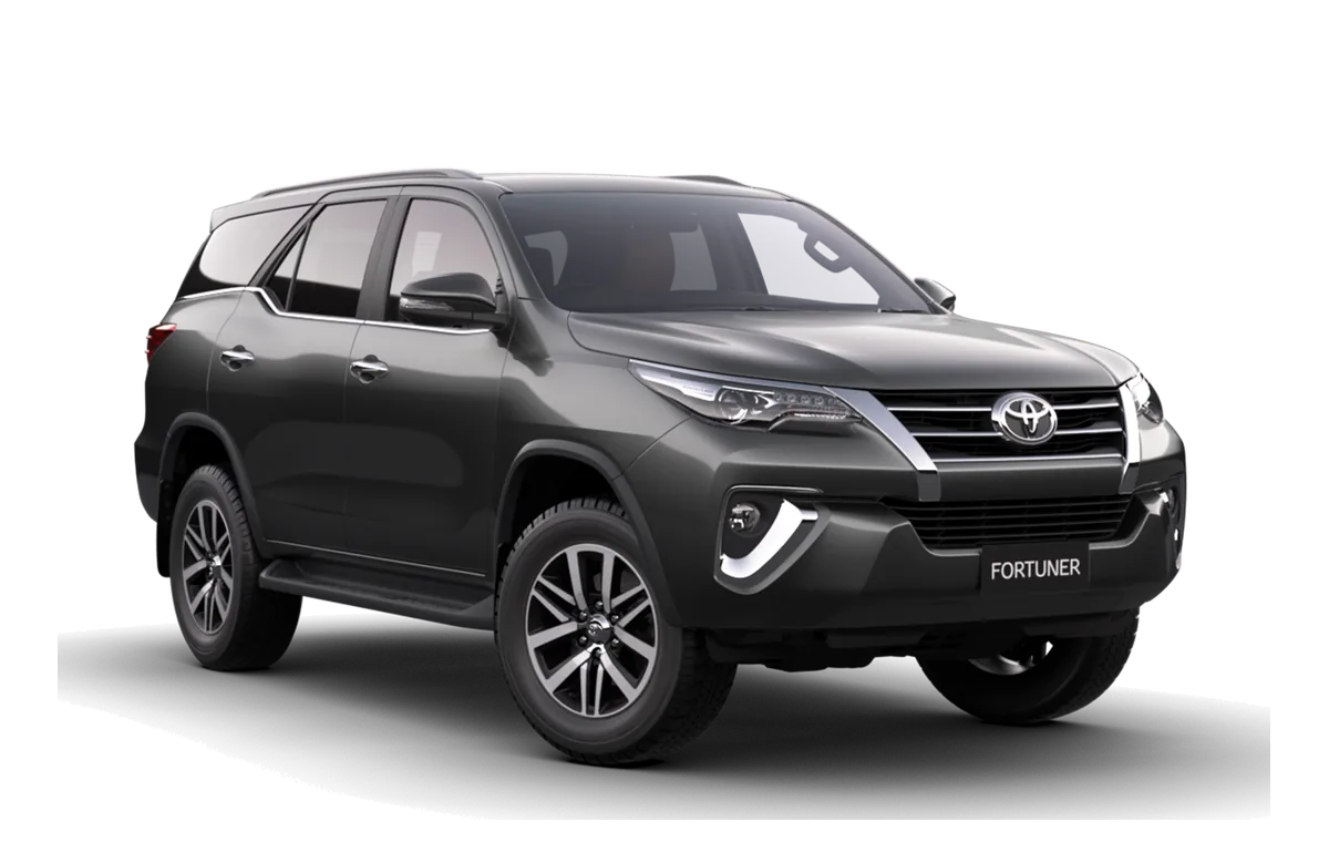Black Toyota Fortuner