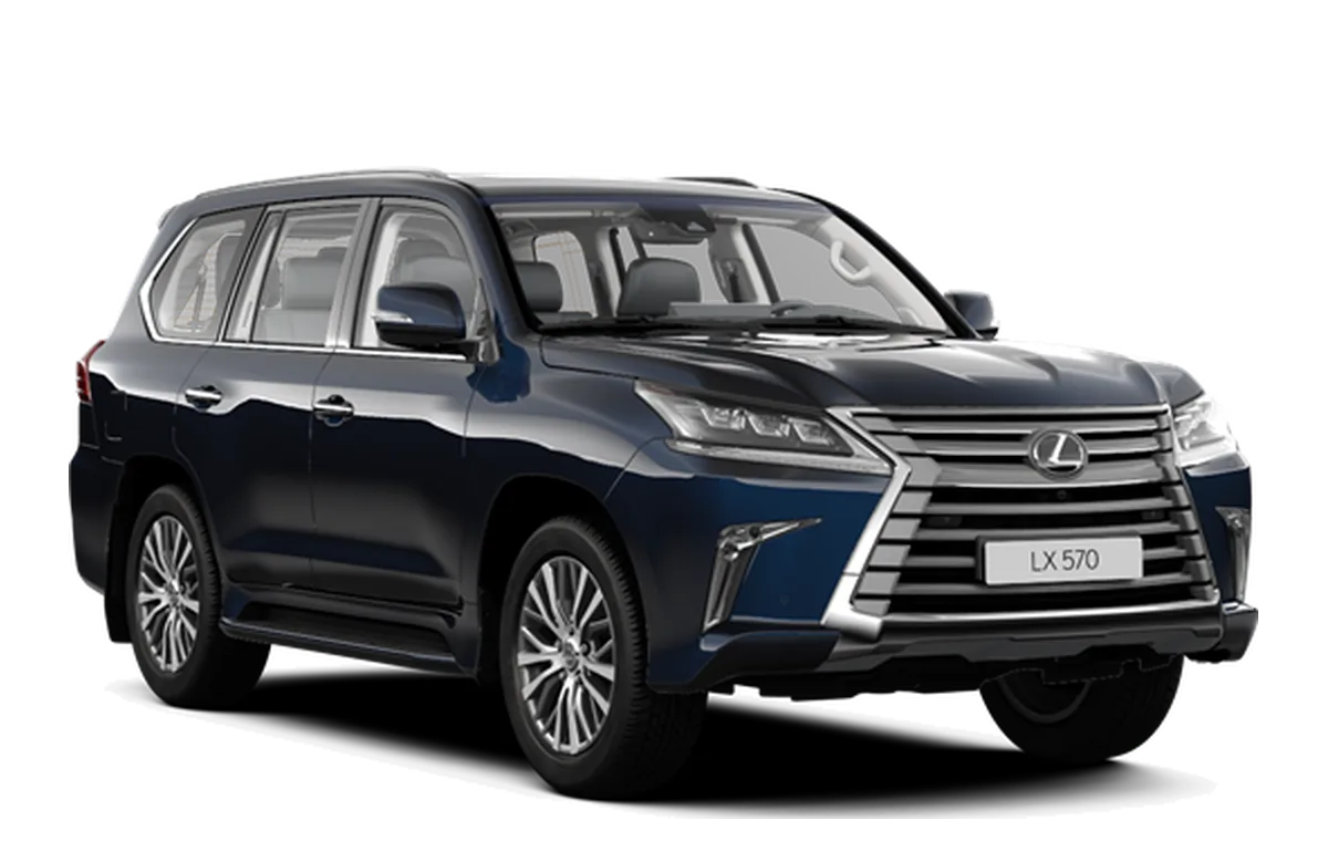 Black Lexus LX 570