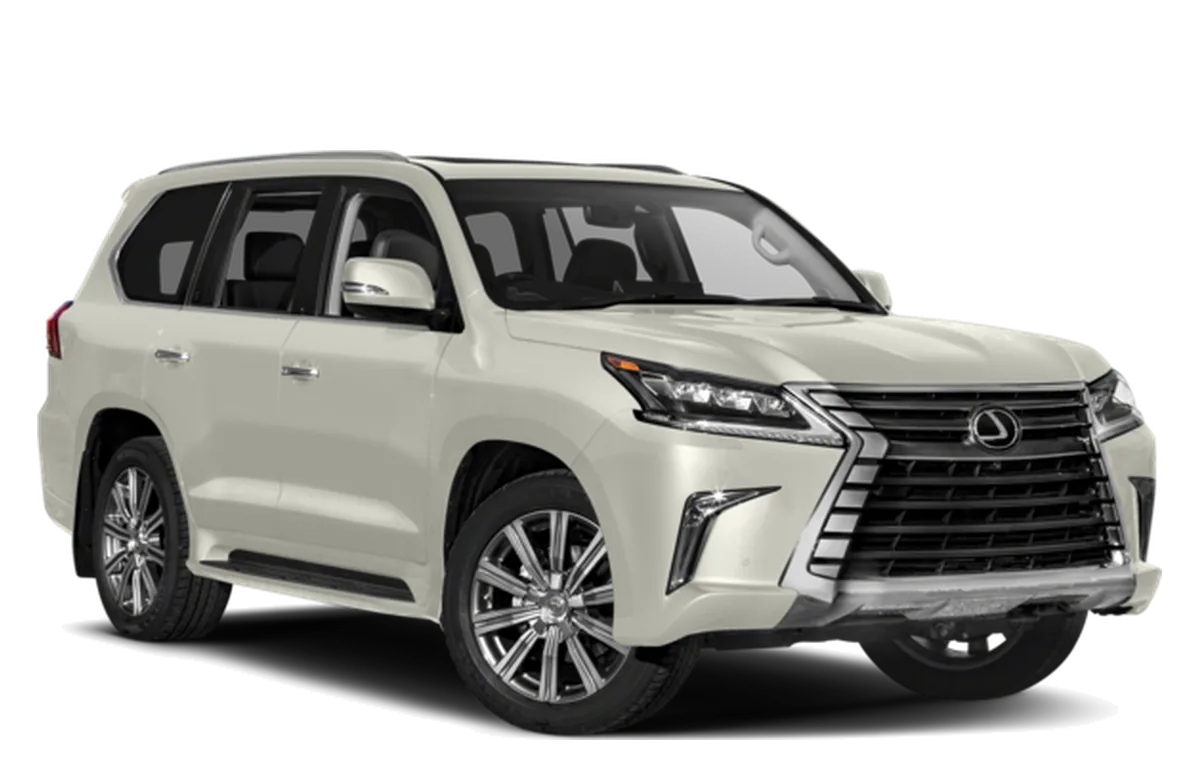 Cream White Lexus LX 570